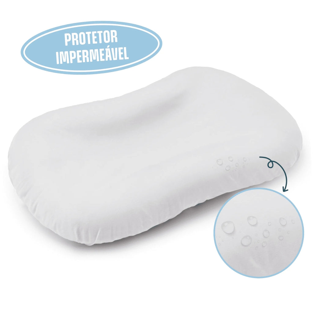 Protetor Impermeável Para Ninho Redutor Zero + Yogi Baby Branco - Maior Durabilidade do Ninho